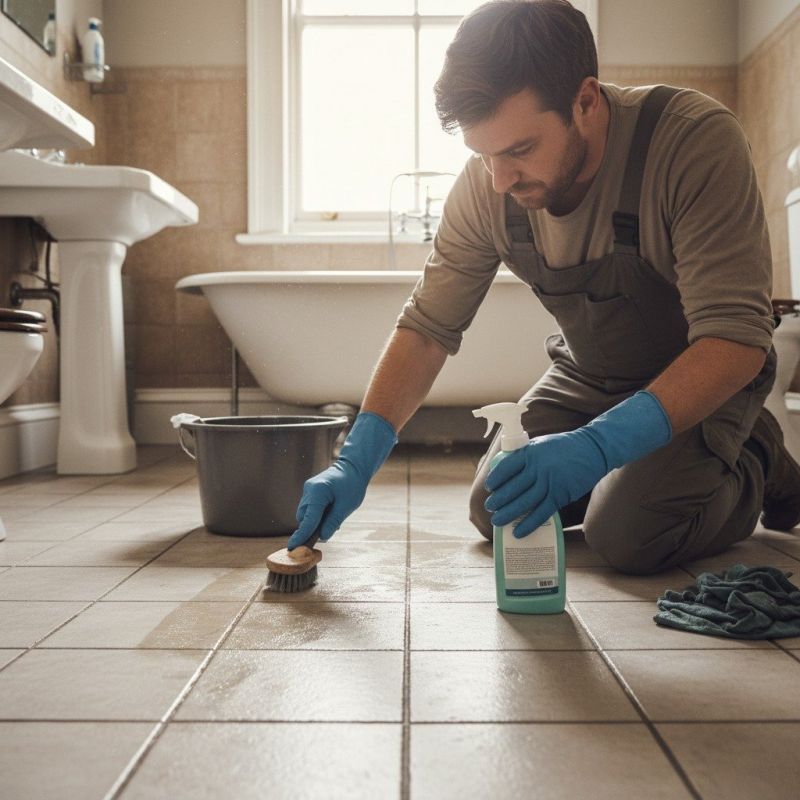 Removing Grease, Grime, And Stains From Tile Surfaces