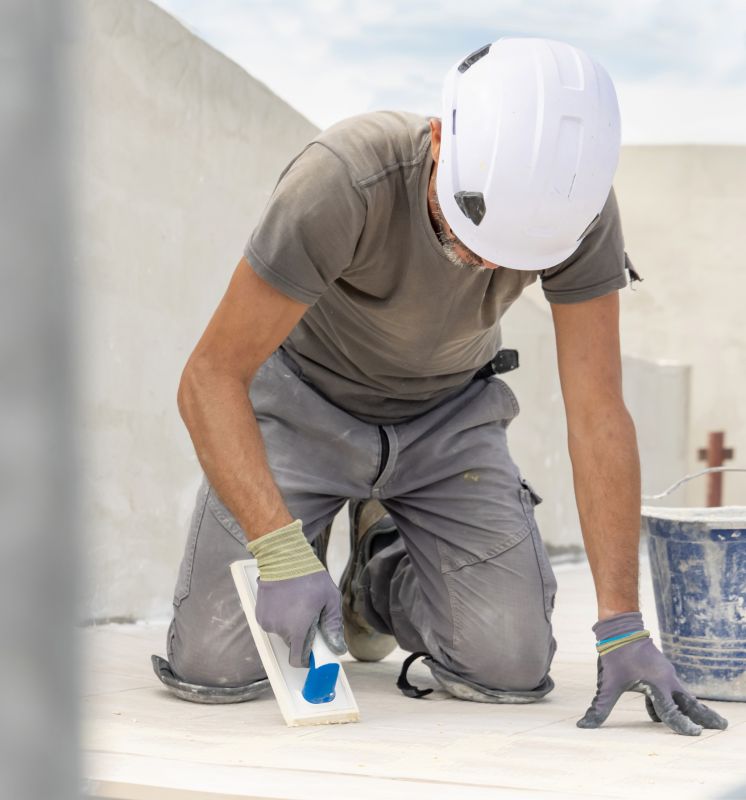 Staining helps protect grout from stains, dirt, and moisture